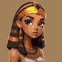 a fair-skinned egyptian woman