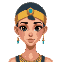 a fair-skinned egyptian woman