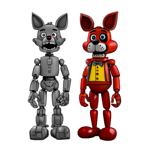 animatronic foxy and bonnie animatronic 