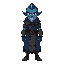 dragonborn blue monk