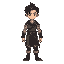 male, rpg, hero, black hair