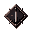 a diamond shaped emblem representing a samurai class with a katana in the middle that looks kinda like final fantasy xiv's job stones