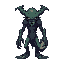 **prompt:**    "create a pixel art character of a lovecraftian-inspired monster in a retro video game style. the creature is grotesque and eldritch.