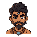 pixelated bheem indian mythological character