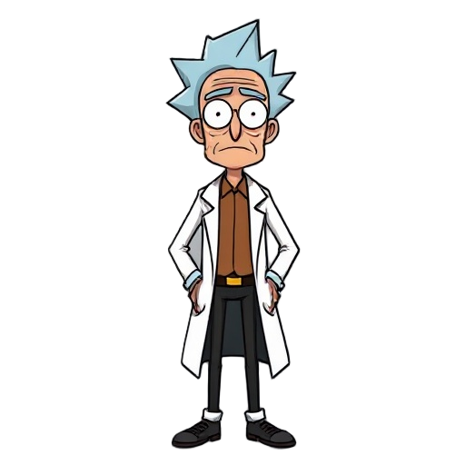 rick is a brilliant yet tormented scientist in his early 40s who has spent 15 years obsessed with uncovering the “fifth science,” a force that defies all known laws. his curiosity has turned into obsession, isolating him from the world. rick is calm, anal
