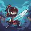 sword man pixle