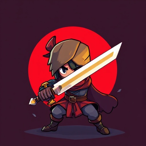 sword man pixle
