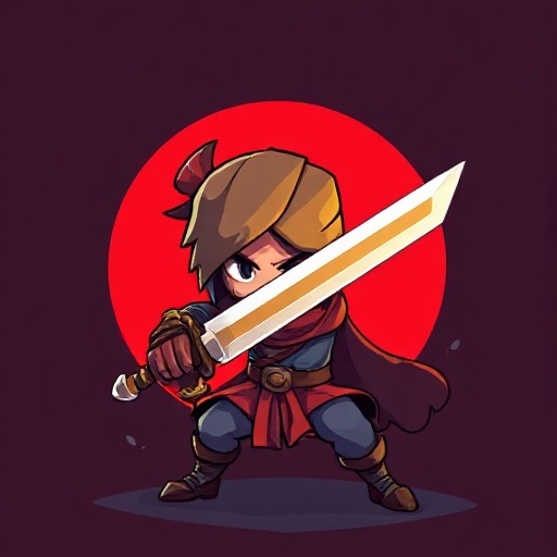 sword man pixle