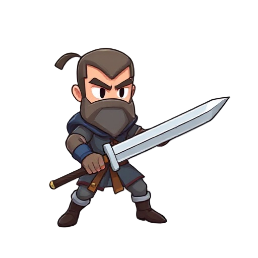 sword man pixle