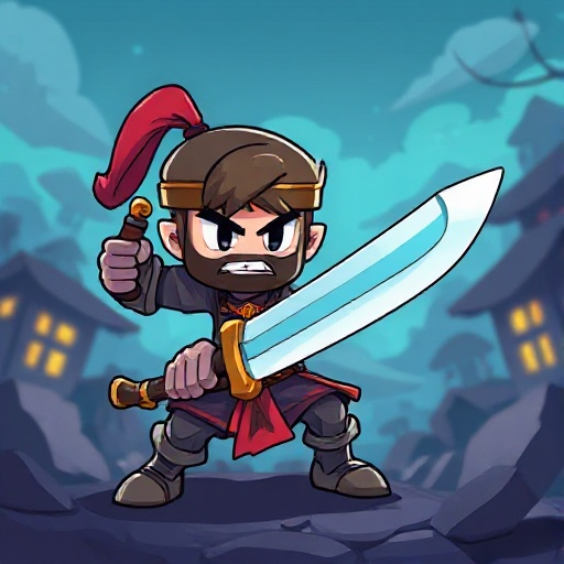 sword man pixle
