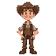 a man in his 20s wearing farm clothes