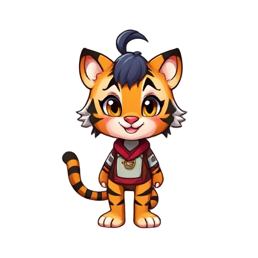 a tiger girl
