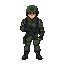 army pexel art 