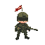 army pexel art 180cm