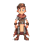 main hero character for a 2d platformer game