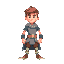 main hero character for a 2d platformer game