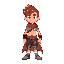 main hero character for a 2d platformer game