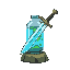 waterbottle earth sword