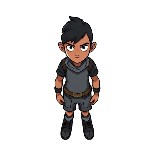 rimworld style, head