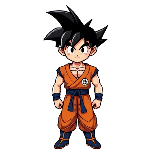 pixel goku