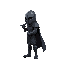 dark knight,sword,walking,lokking right