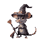 mouse humanoid witch