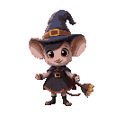 mouse girl witch