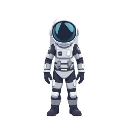 astronauta futurista