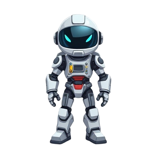 robot astronauta