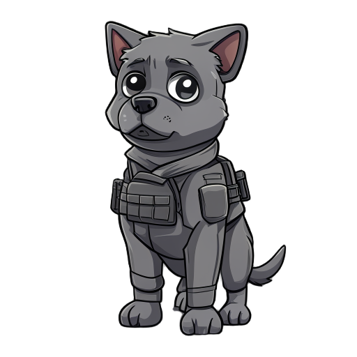 un soldat chien 