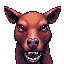 an animal head relic that are ready to shoot something from its mouth