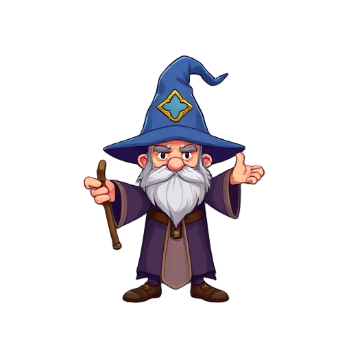 create a sprite set for wizard