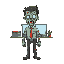 zombie office worker