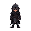 dark fantasy pixel art player character