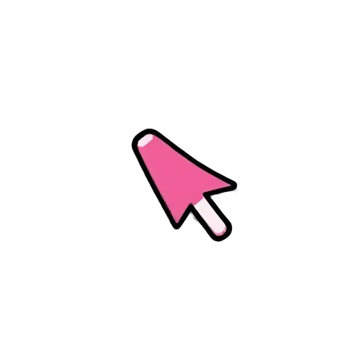 cursor rosa com pusera rosa