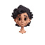 create for me a female npc with curly hair