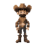 cowboy bold character