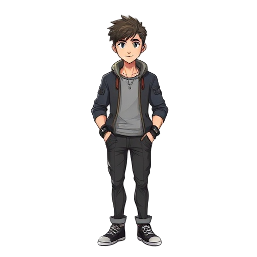 male, tall, 
