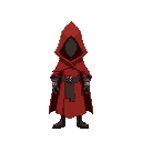 the red cloaked mage