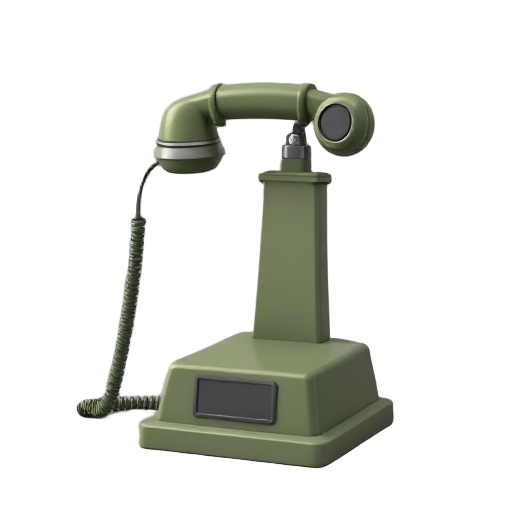 make army telephone stand of 1970 