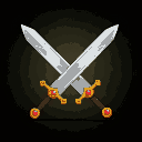 crossed swords