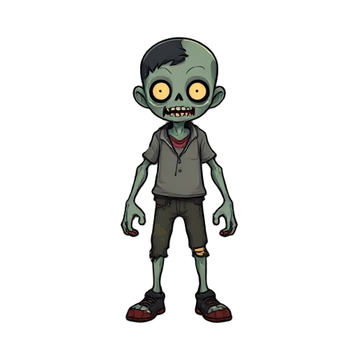 personaje de apocalipsis zombie 2024