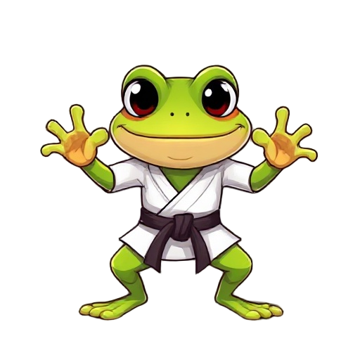 karate frog