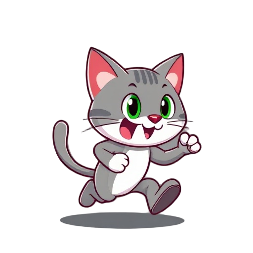 run cat