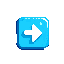 blue square with white arrow 