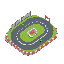 race track top view