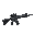 a armalite ar-180 with a folding-stock