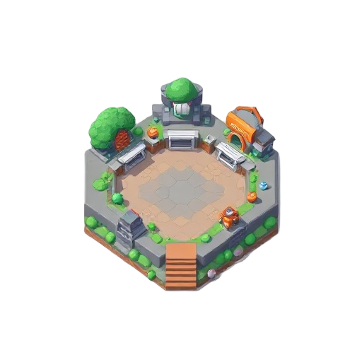 tileset for pokemon arena