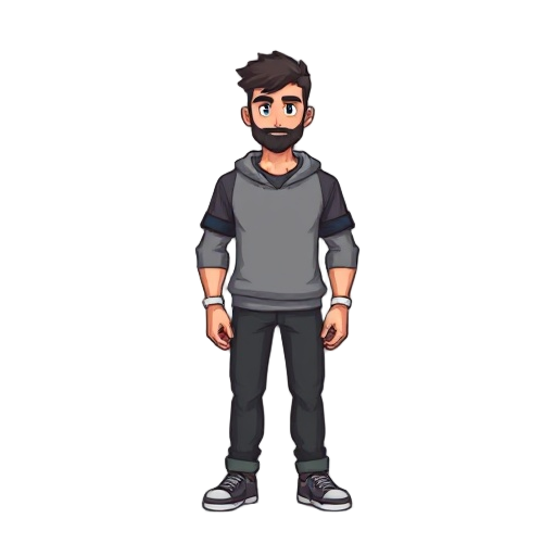 pixel men