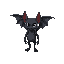a black bat